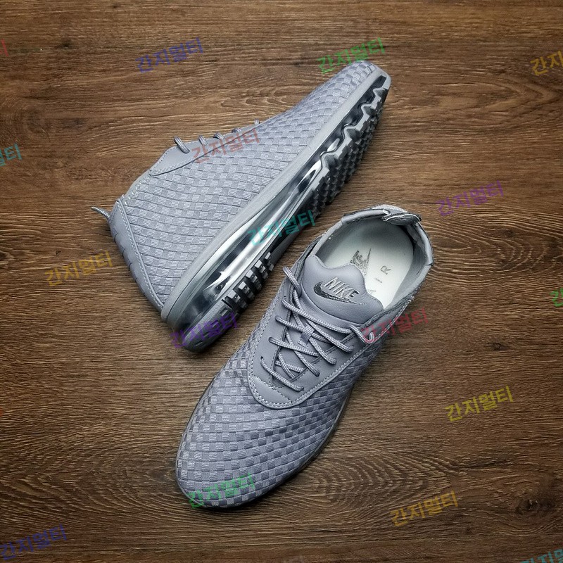 921854-001！Nike Air Max Woven Boot 混合编织全掌气垫！原汁原味实拍！微商首选！(025B8).jpg