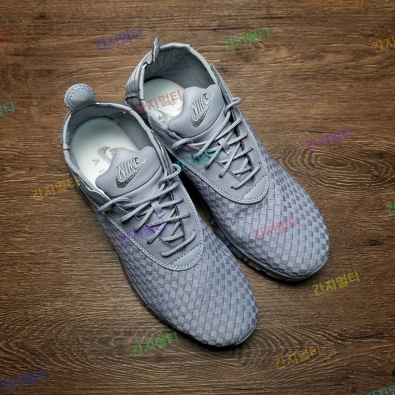 921854-001！Nike Air Max Woven Boot 混合编织全掌气垫！原汁原味实拍！微商首选！(F909E).jpg