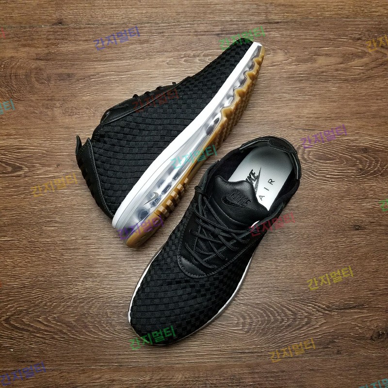 921854-003！Nike Air Max Woven Boot 混合编织全掌气垫！原汁原味实拍！微商首选！(6D638).jpg