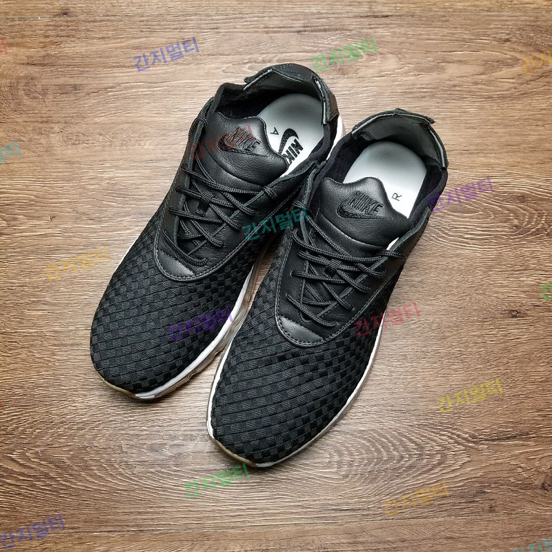 921854-003！Nike Air Max Woven Boot 混合编织全掌气垫！原汁原味实拍！微商首选！(FE83C).jpg