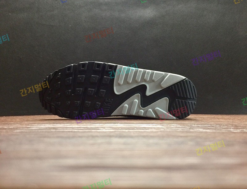 真标 Nike Air Max90 气垫运动鞋 537384-056黑灰！原滋原味实拍！微商首选！(99F87).jpg